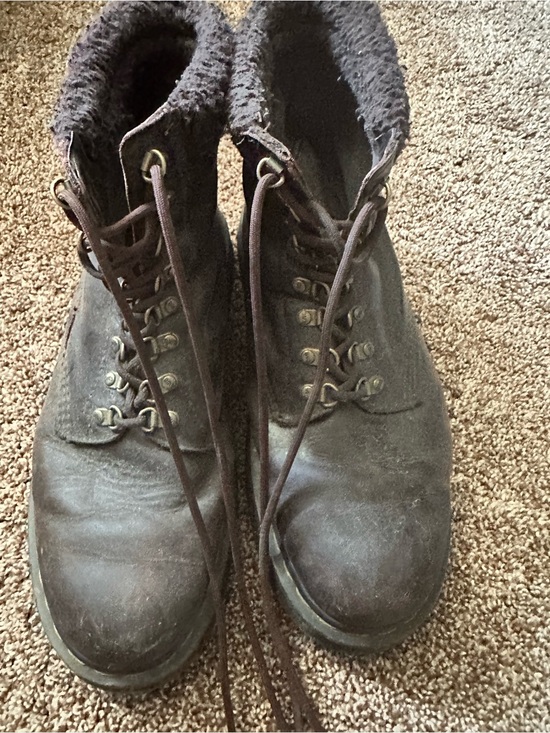 Dr. Martens Brown Leather Boots main image 6